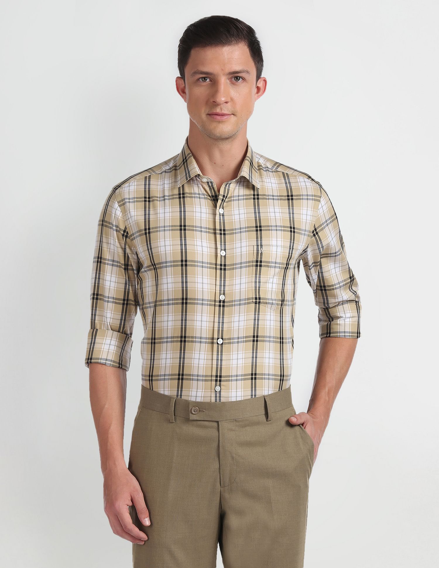 Arrow Tartan Check Twill Shirt