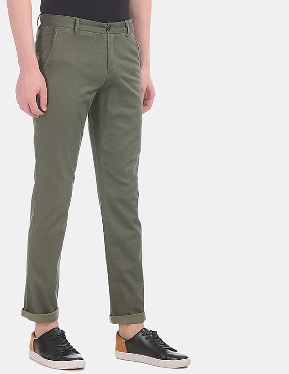 Buy Arrow Sports Men Green Chrysler 