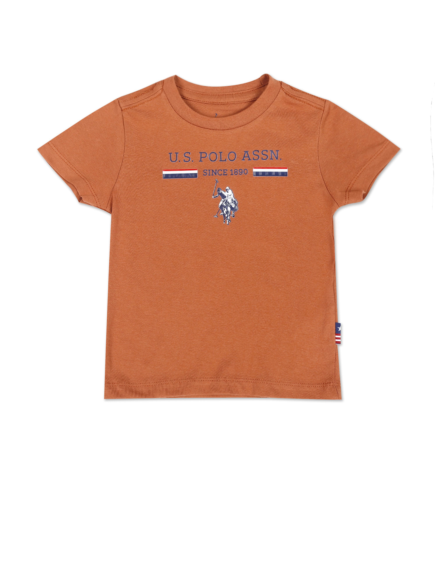 U.S. Polo Assn. Kids Boys Iconic Graphic Print T-Shirt