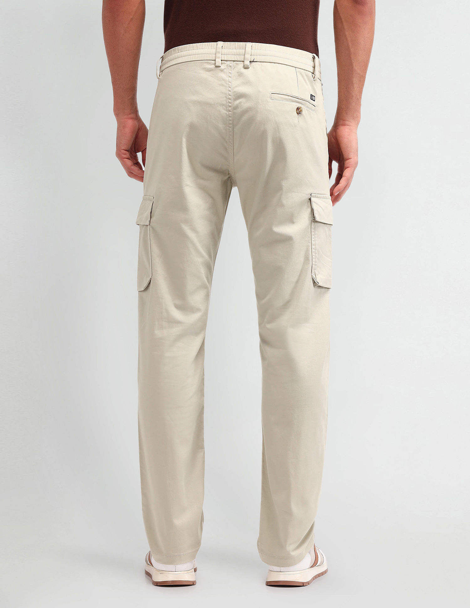 Arrow Sport Solid Regular Fit Trouser