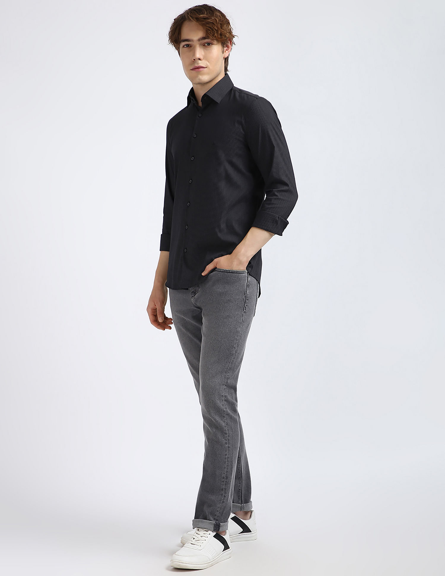 Calvin Klein Jeans Dobby Slim Shirt
