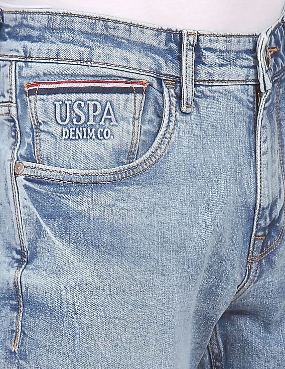 U.S. Polo Assn. Denim Co. Brandon Slim Tapered Fit Blue Jeans