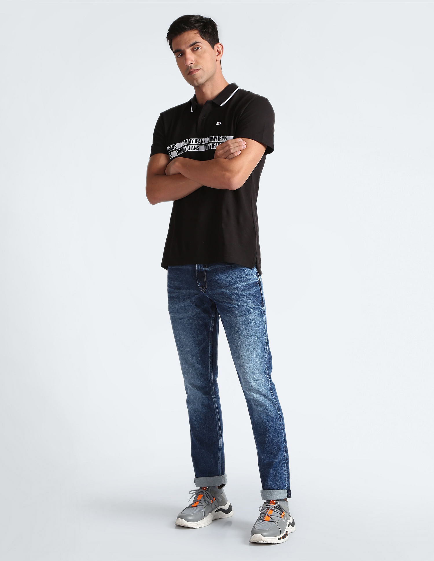 Tommy Hilfiger Stone Wash Scanton Slim Jeans