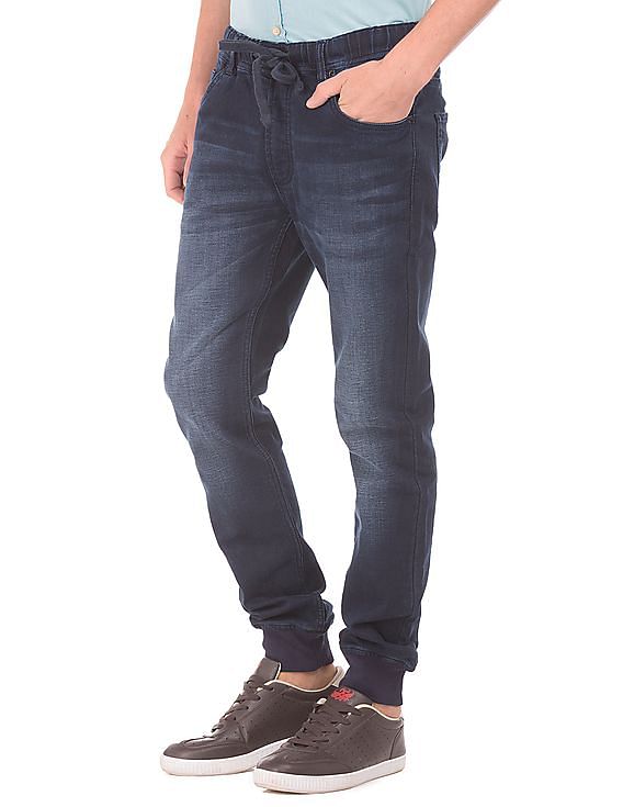 Buy Flying Machine Regular Fit Washed Jogger Jeans NNNOW