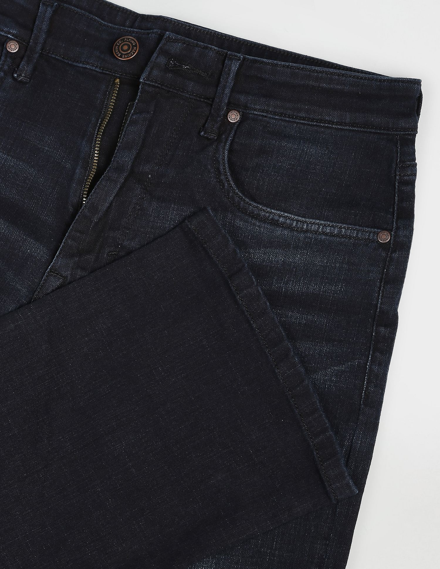 Flying Machine Mid Rise Bruce Bootcut Jeans