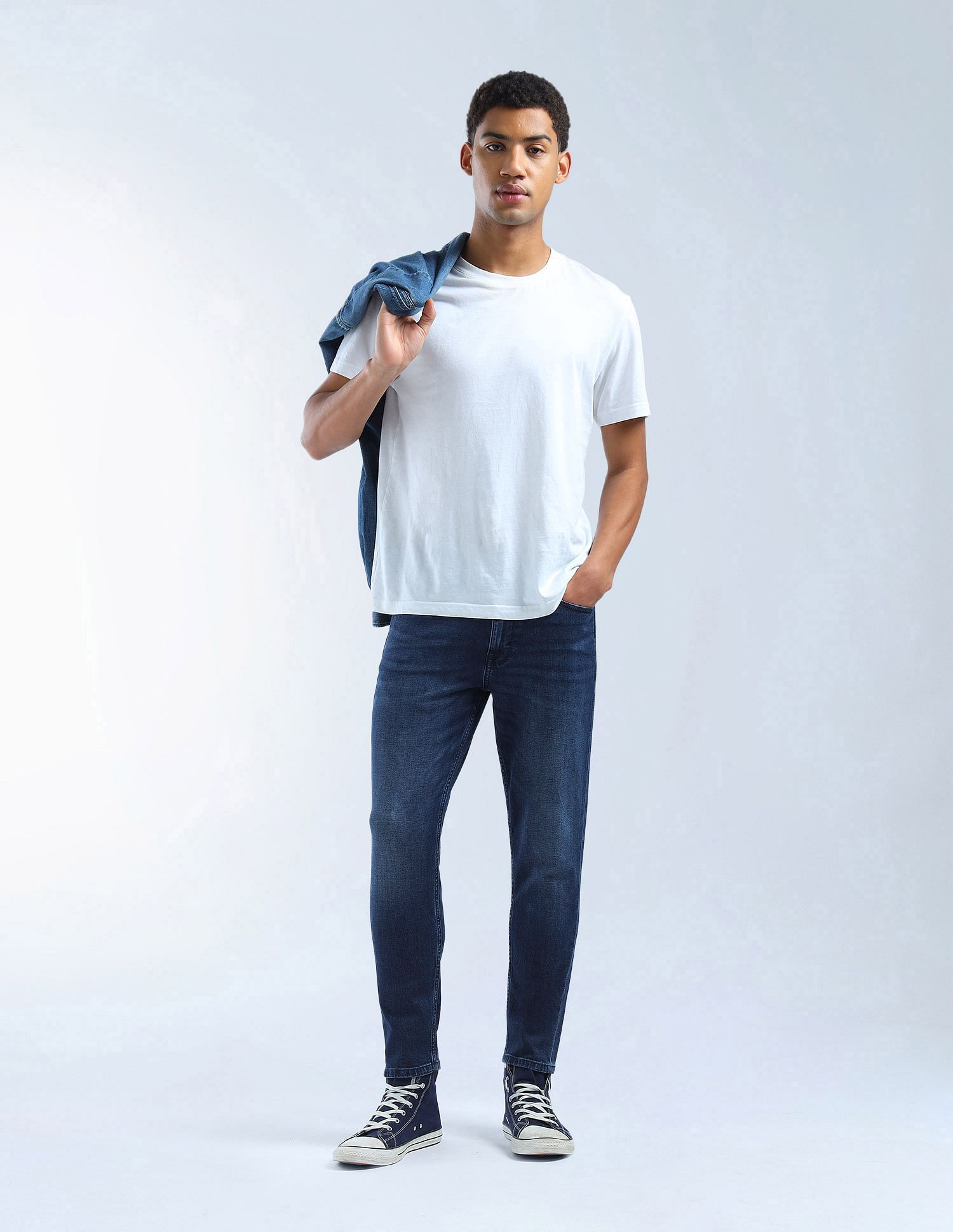 Flying Machine Mankle Relaxed Tapered Fit Mrtf Jeans