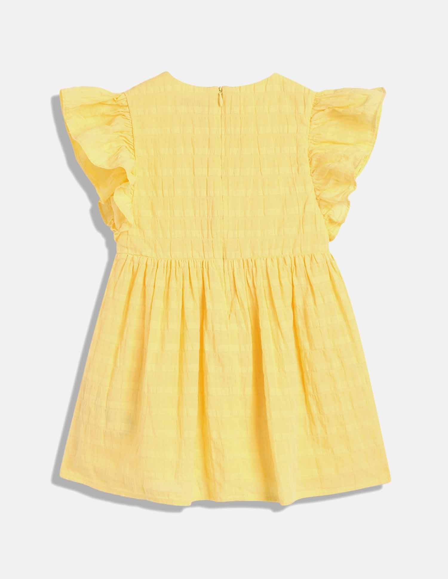 Tommy Hilfiger Kids Girls Striped Regular-Fit Cotton Dress