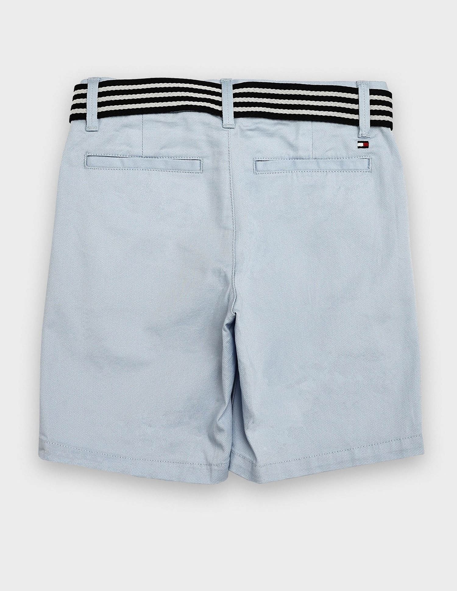 Tommy Hilfiger Kids Boys Solid Regular-Fit Cotton Shorts