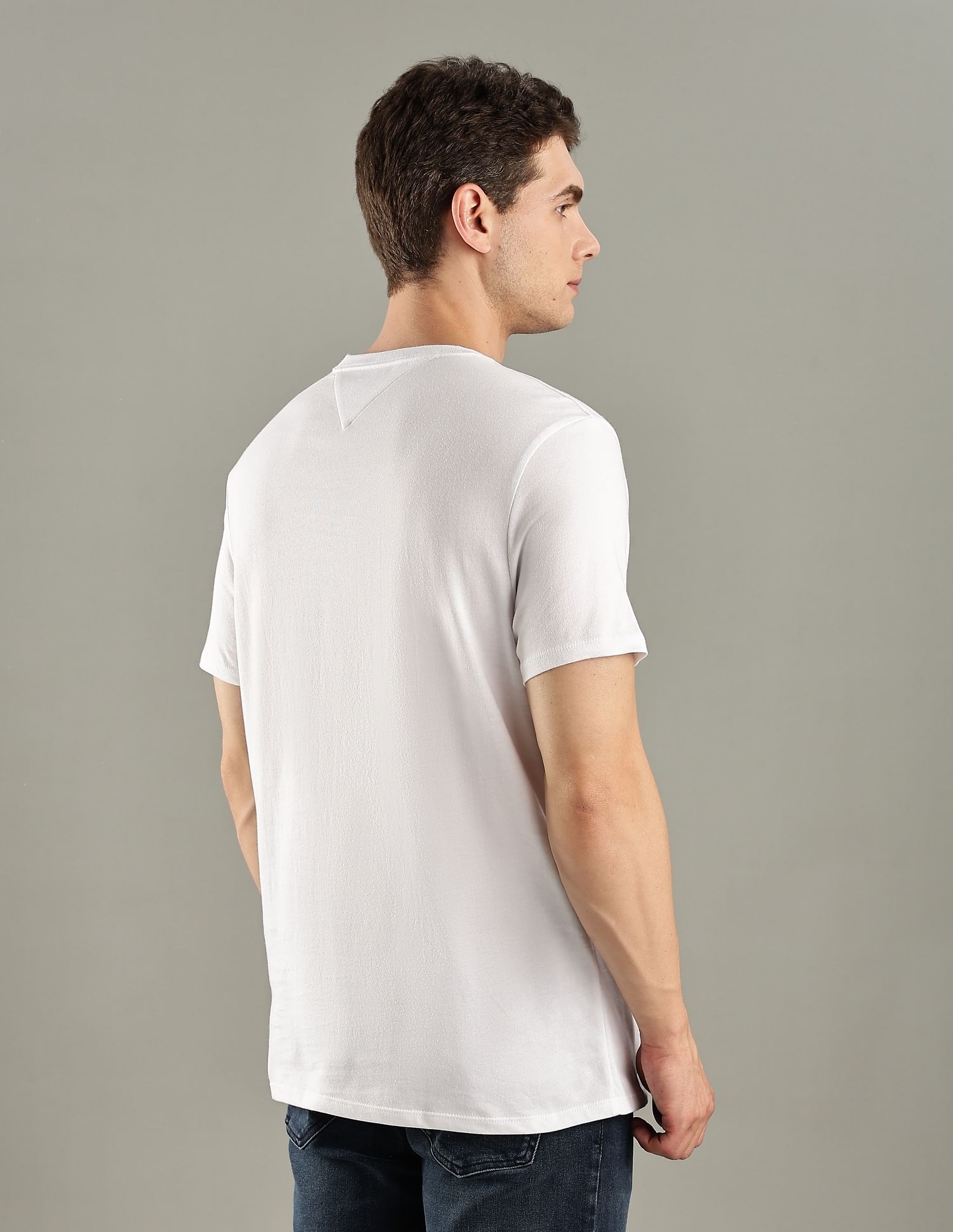 Tommy Hilfiger Logo Regular-Fit Cotton T-Shirt
