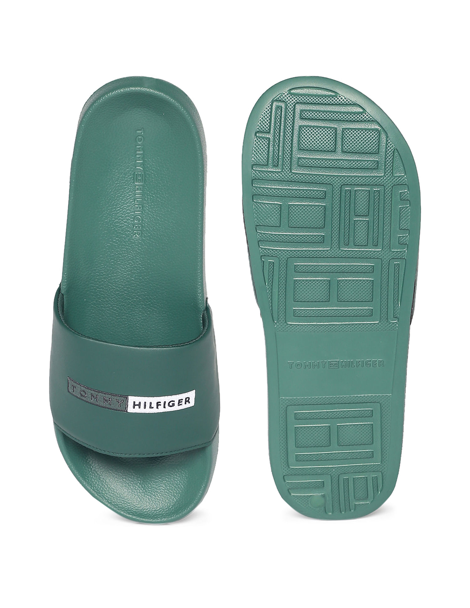 Mens tommy hilfiger sliders sale on sale