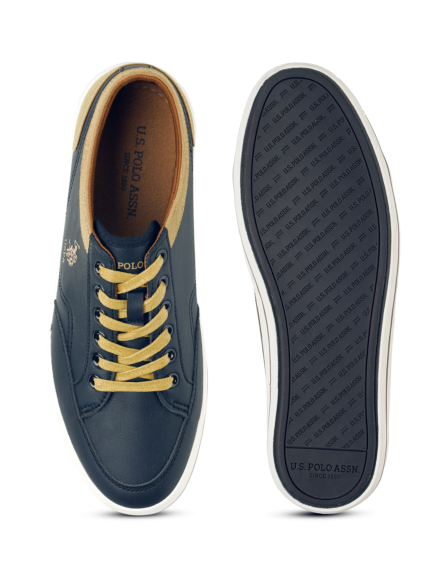 U.S. Polo Assn. Men Monton 9.0 Colourblocked Sneakers