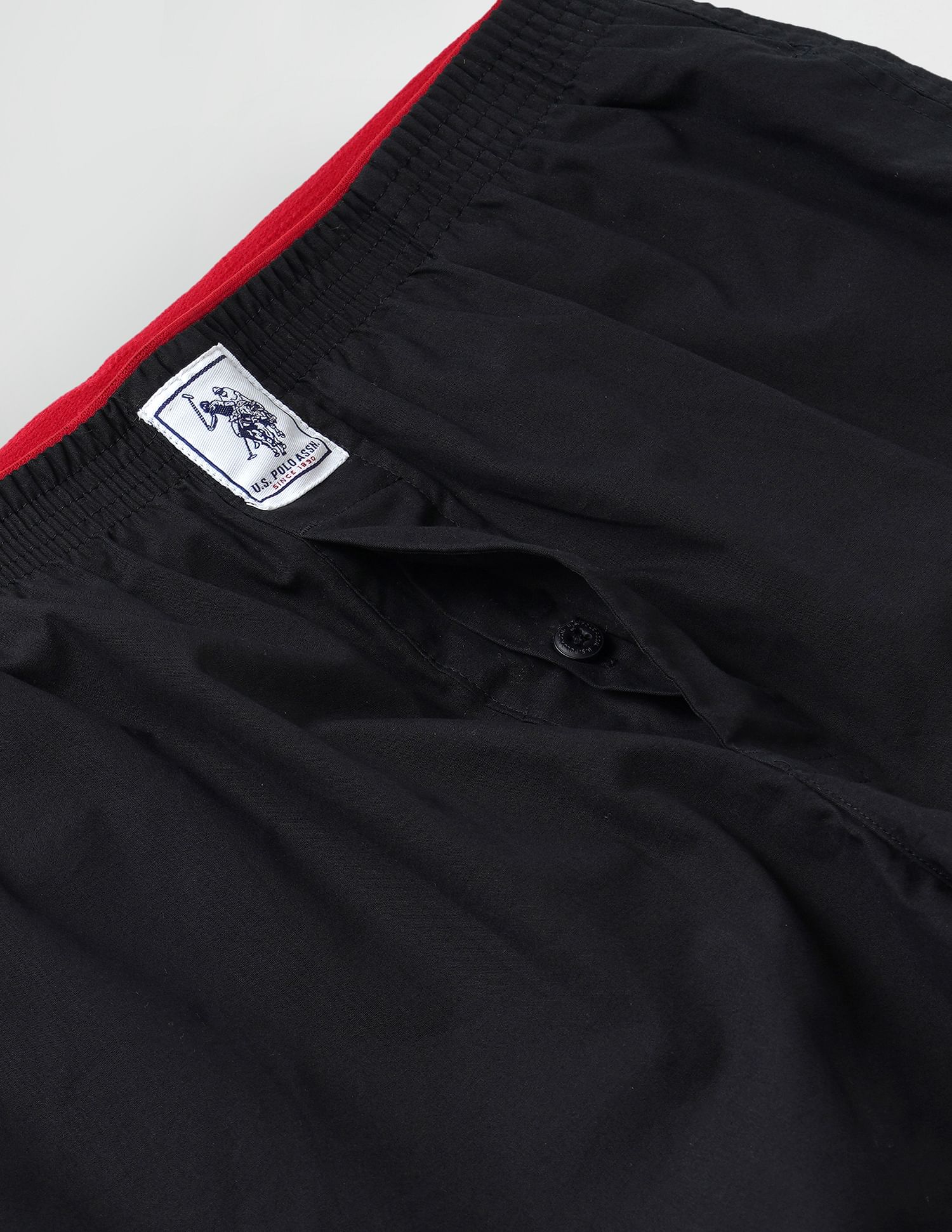 USPA Innerwear Pure Cotton Brushed Elastic I108 Boxers - Pack Of 1