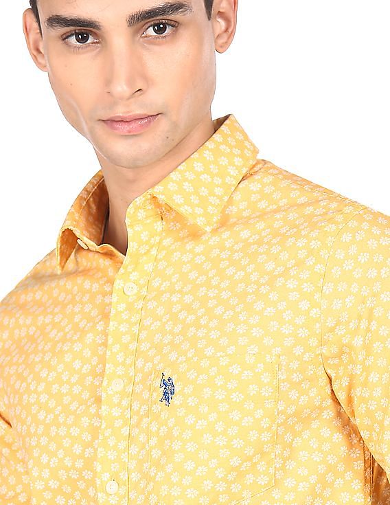 Yellow polo dress on sale shirt