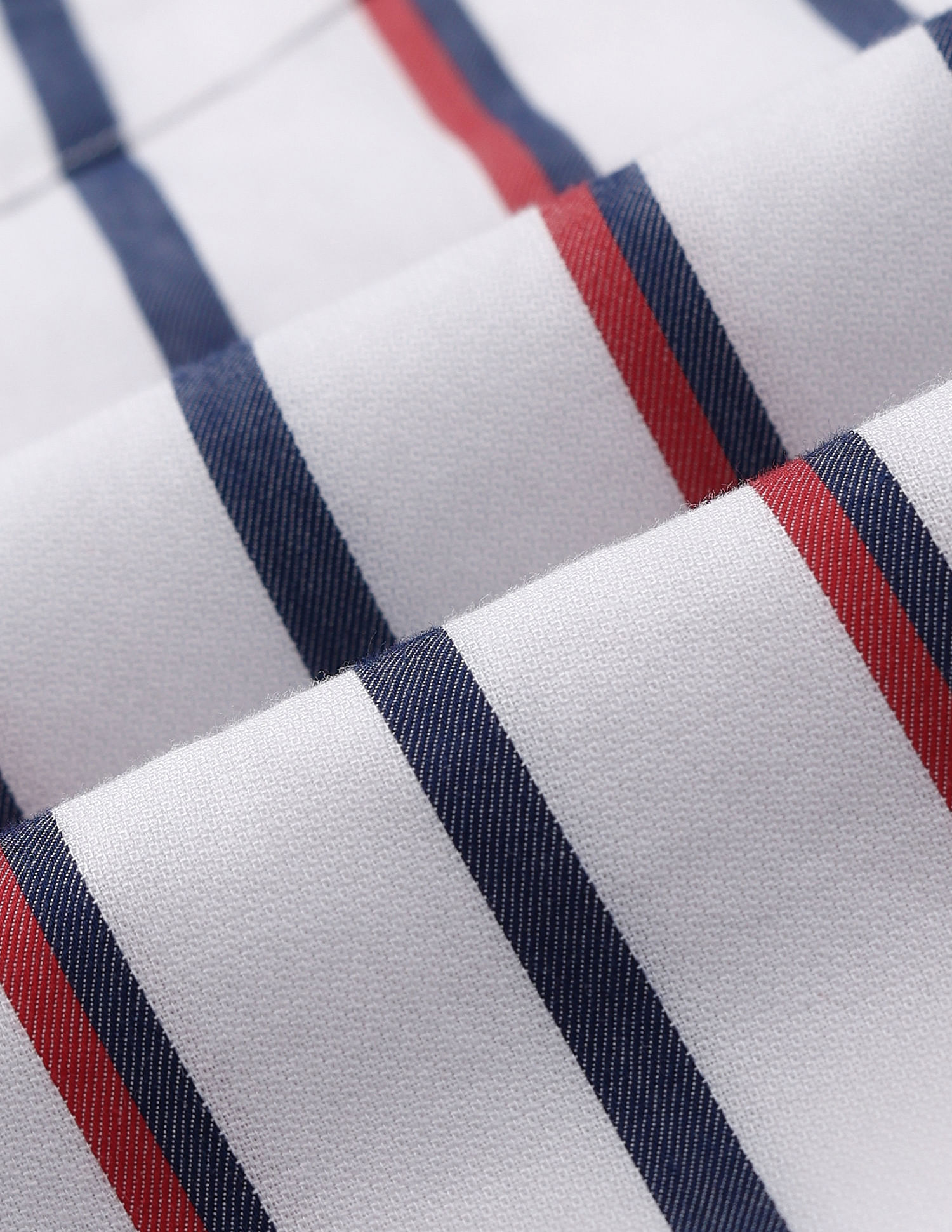 U.S. Polo Assn. Tailored Fit Cotton Striped Shirt