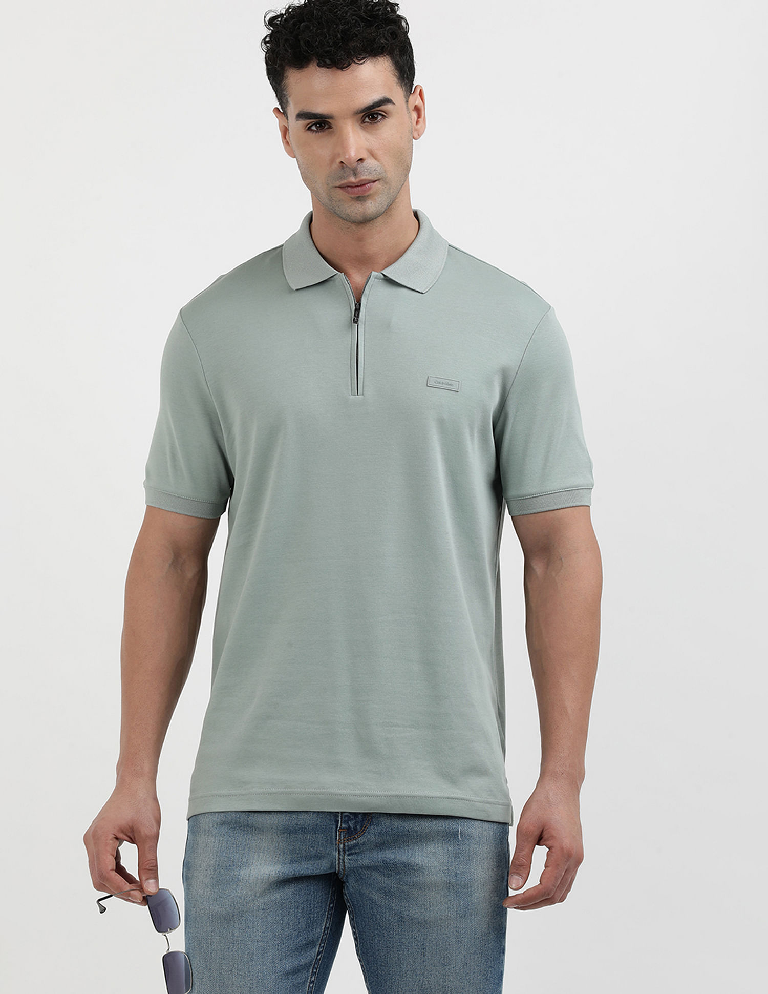 Calvin Klein Jeans Regular Fit Soild Polo Shirt