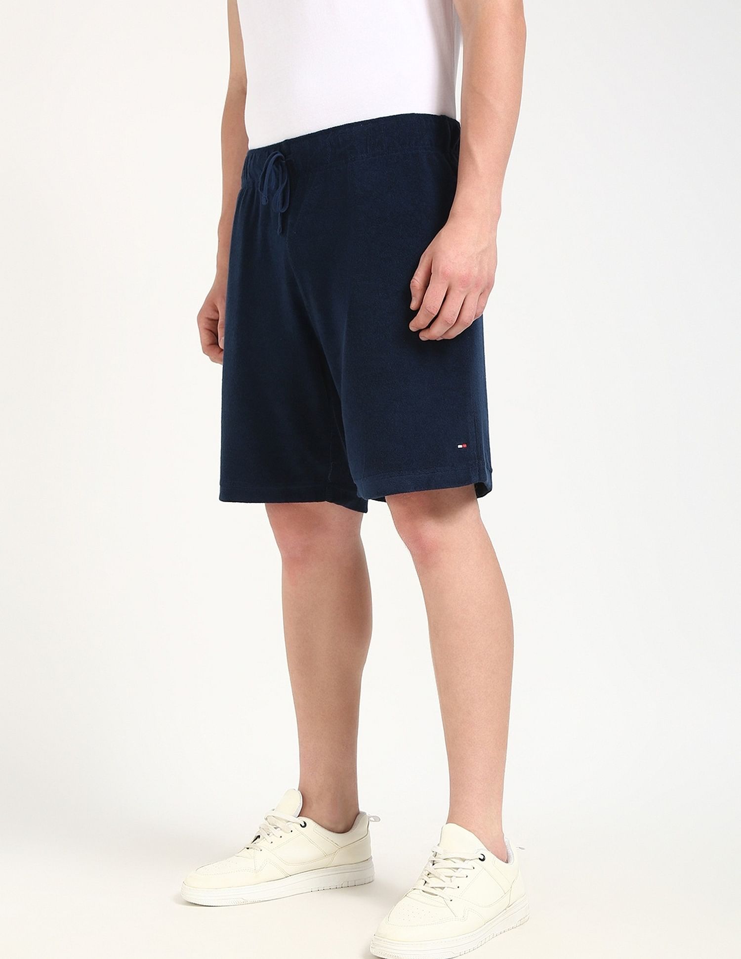 Tommy Hilfiger Relaxed-Fit Solid High-Rise Shorts