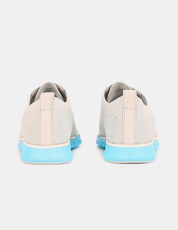 Cole Haan ZERØGRAND Stitchlite knit Oxford shoes in a light grey size 10 1.jpg main image 4