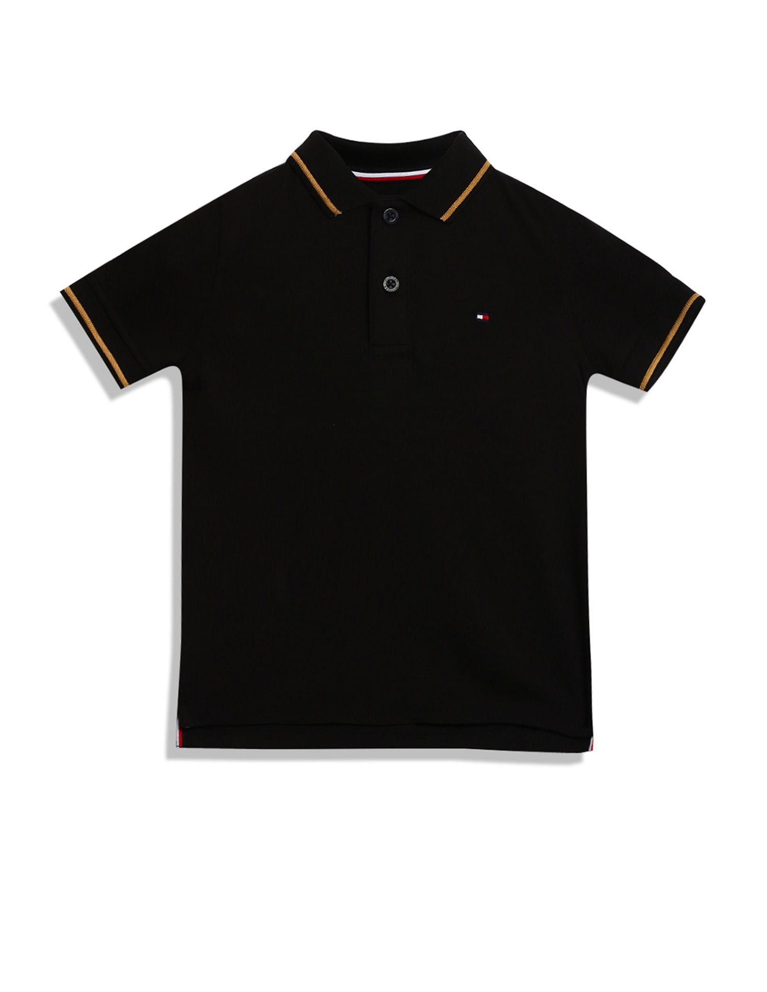 Buy Tommy Hilfiger Kids Boys Cotton Solid Polo Shirt - NNNOW.com