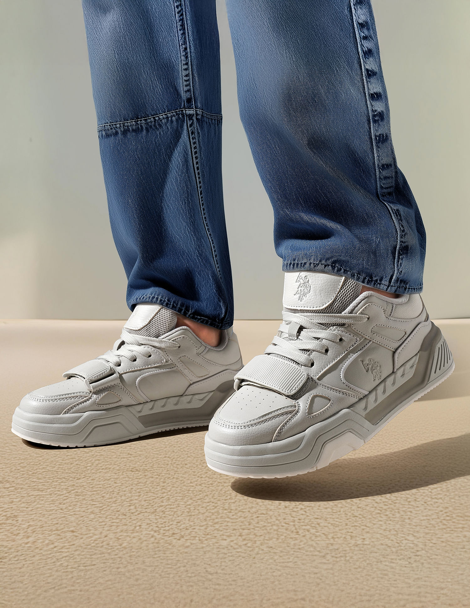 U.S. Polo Assn. Men Low Top Mark Sneakers