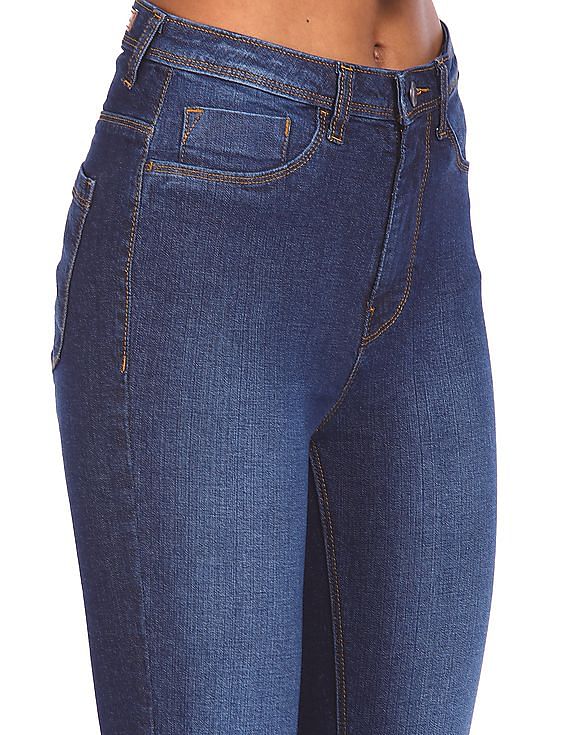 Flying Machine Women High-Rise Skinny Fit Jeans