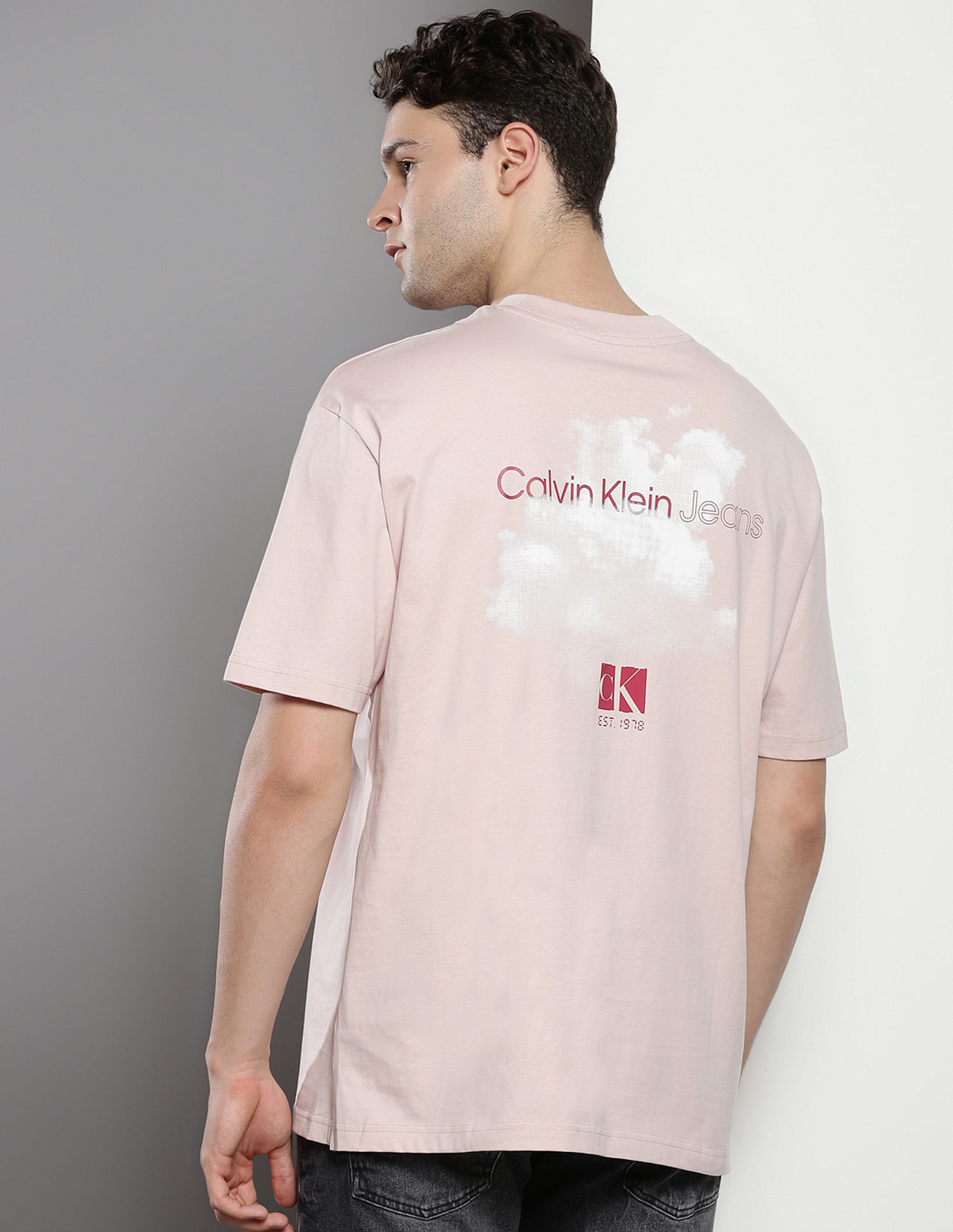 Calvin Klein Diffuse Graphic Relaxed T-Shirt