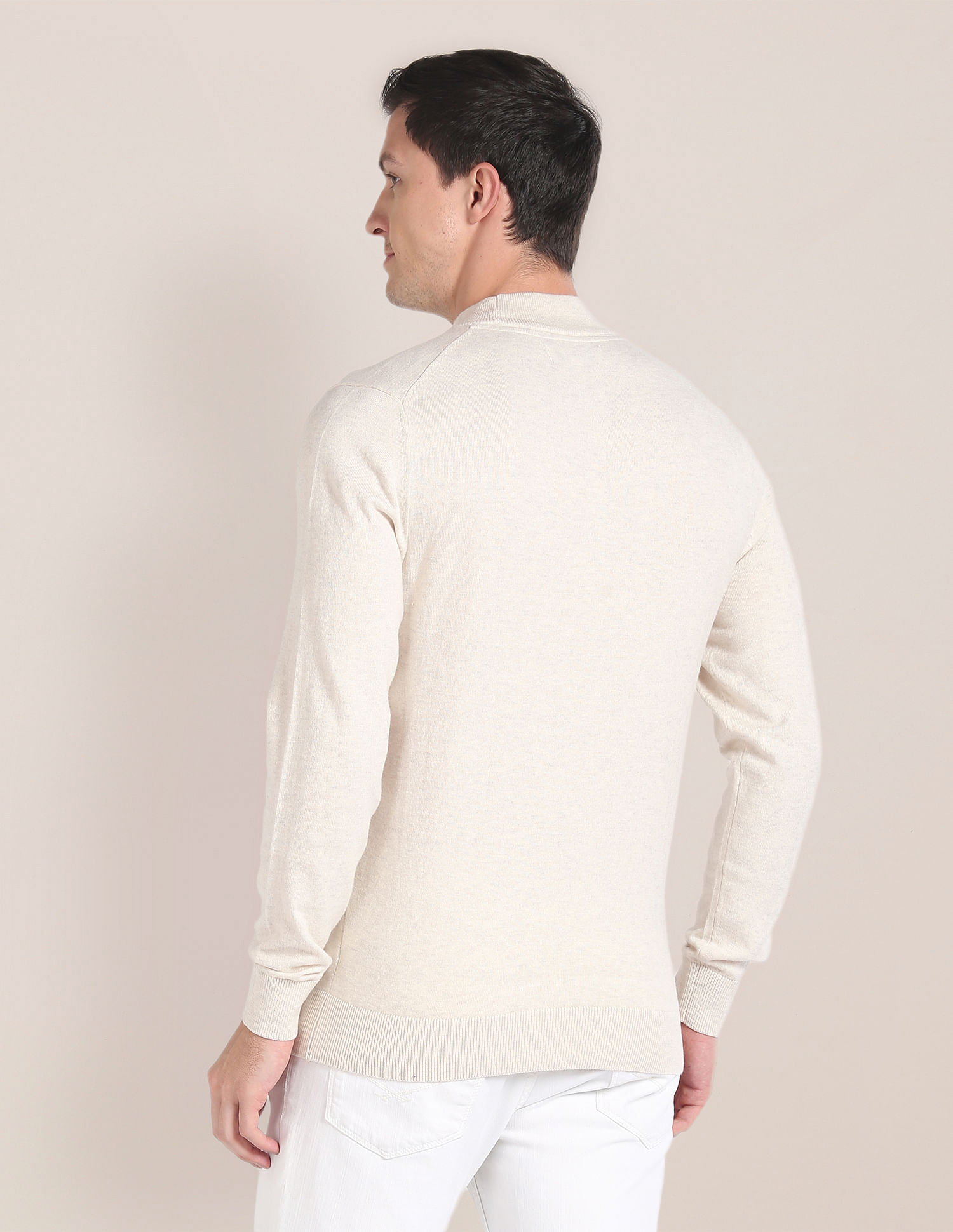 U.S. Polo Assn. Turtleneck Solid Sweater