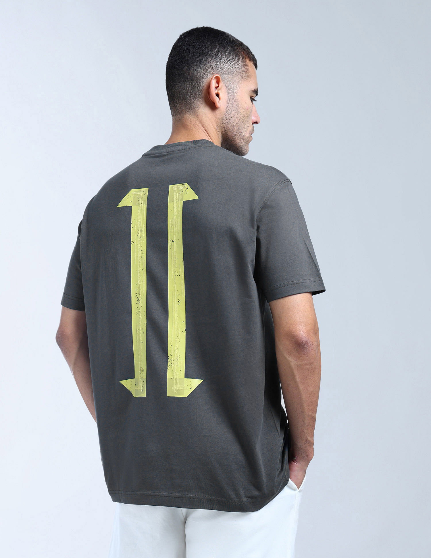 Flying Machine Graphic Pure Cotton T-Shirt