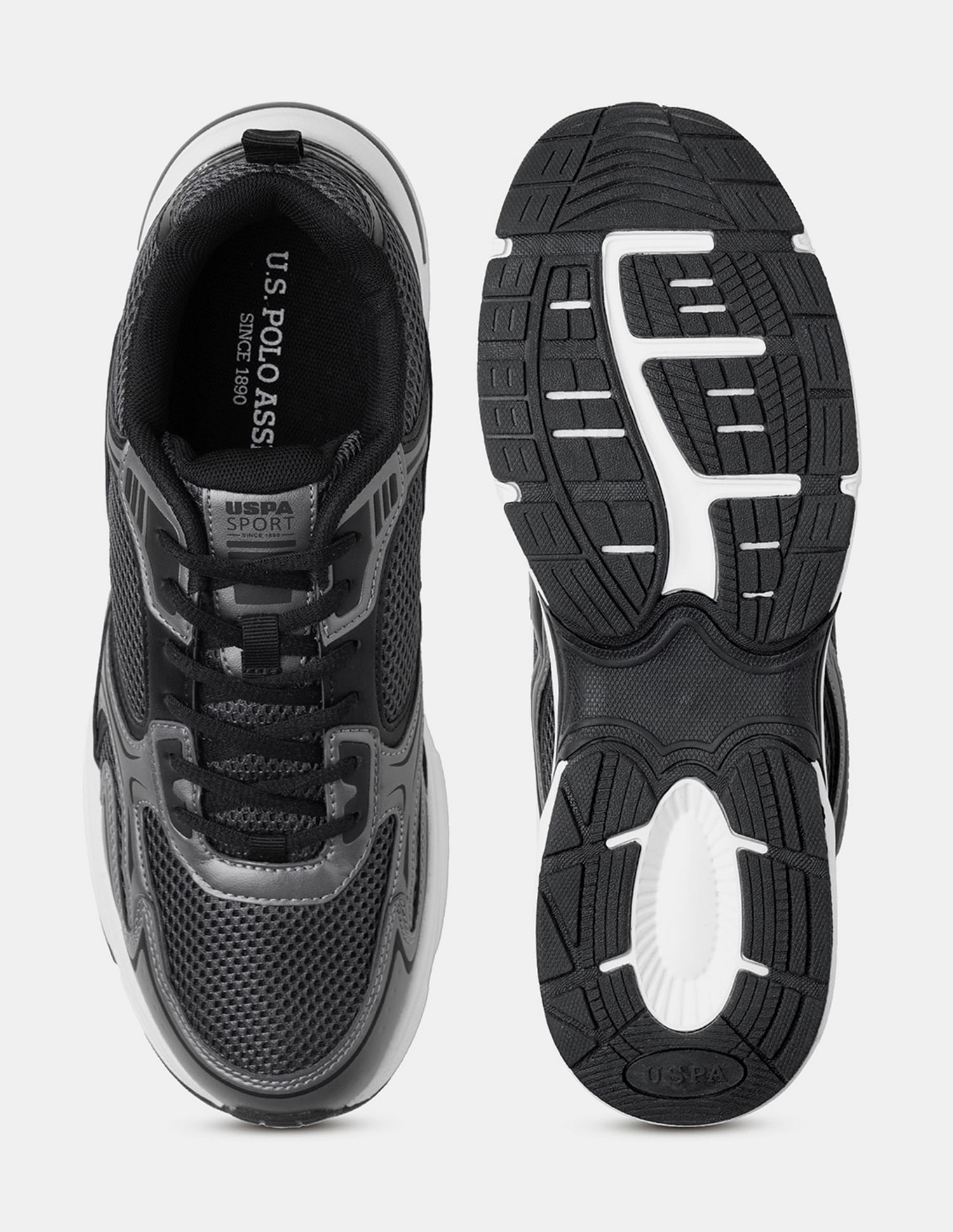 U.S. Polo Assn. Men Santiago Colour Blocked Sneakers