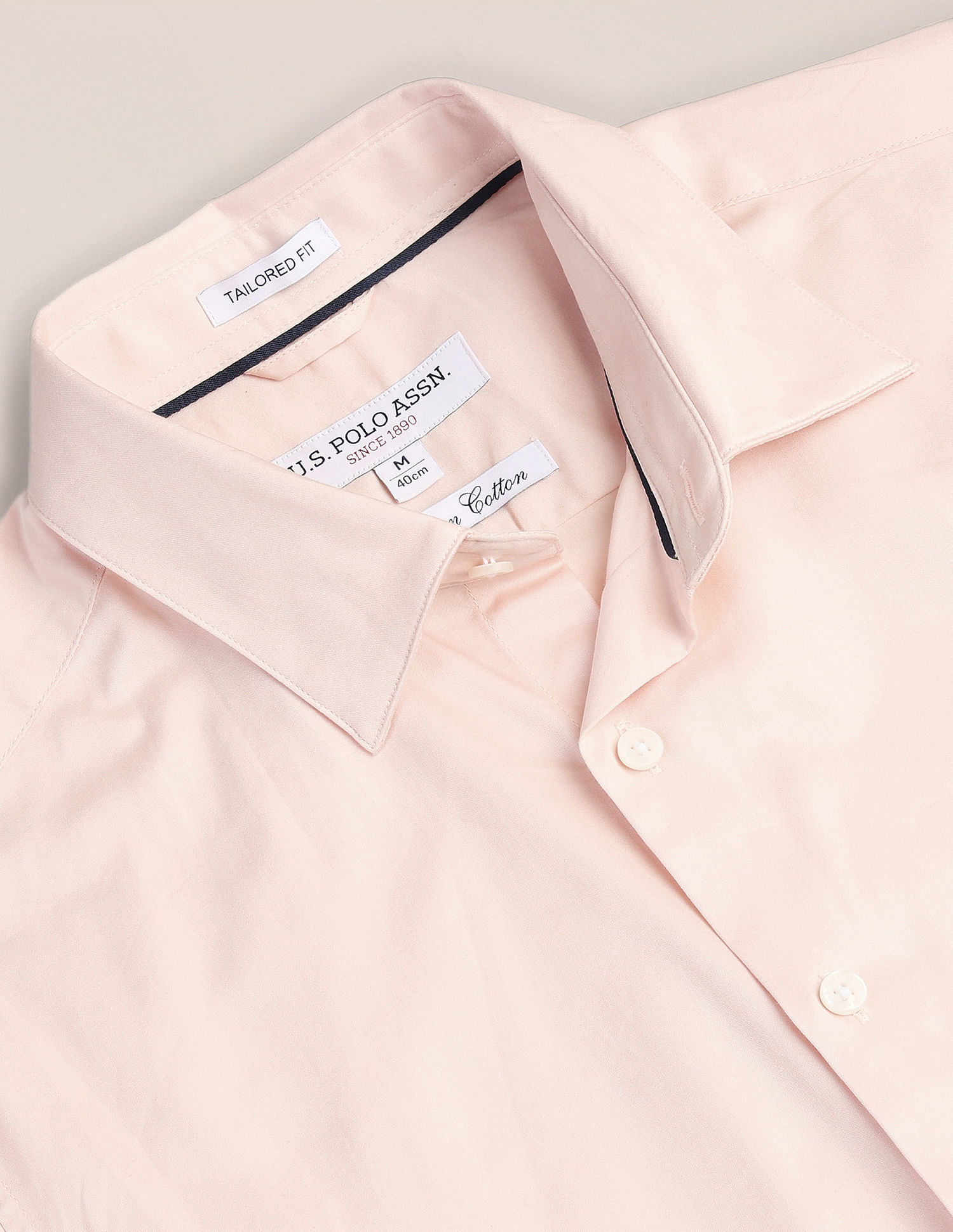 U.S. Polo Assn. Tailored Fit Pure Cotton Shirt