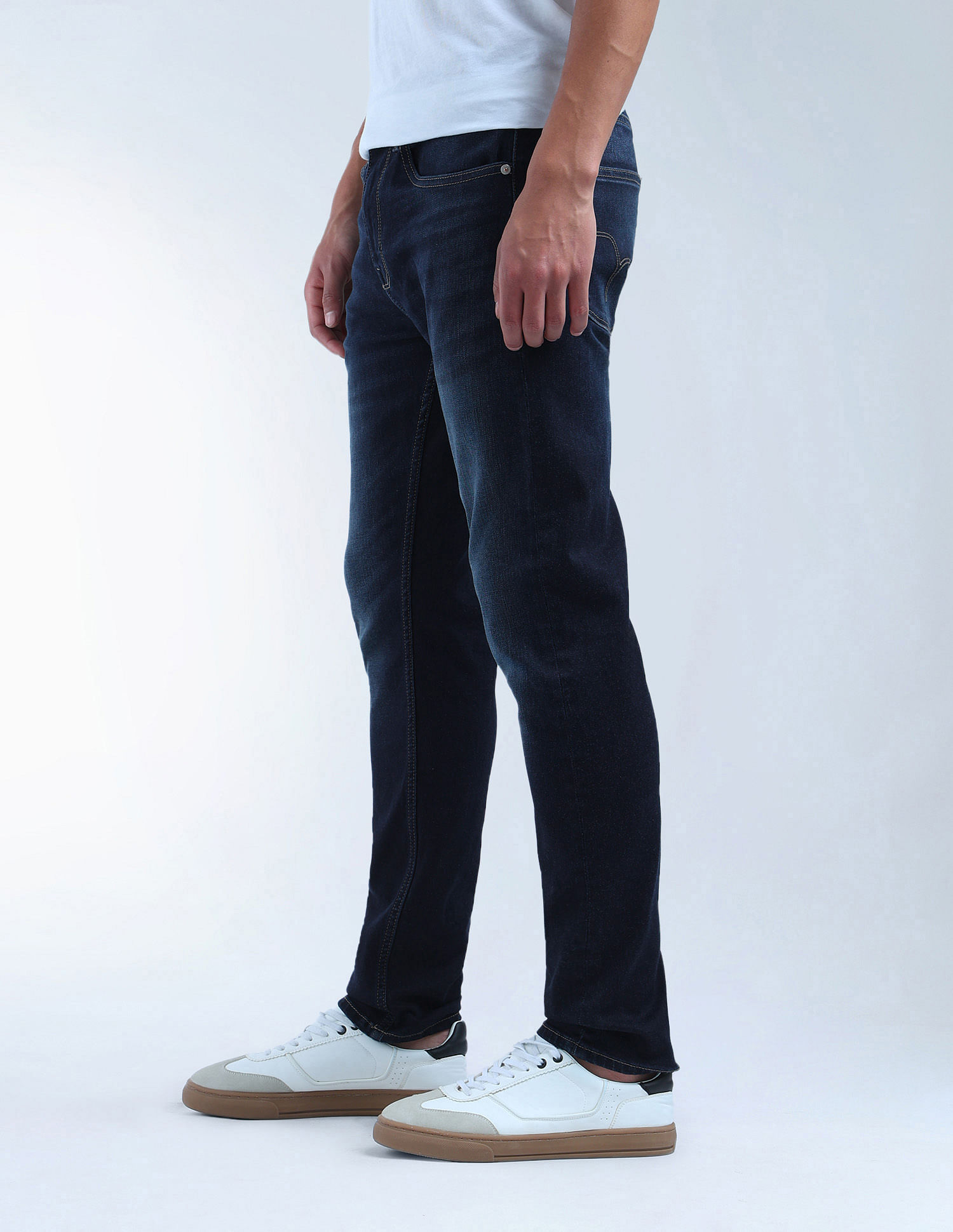 Flying Machine Slash Slim Tapered Fit Authentic Premium Jeans