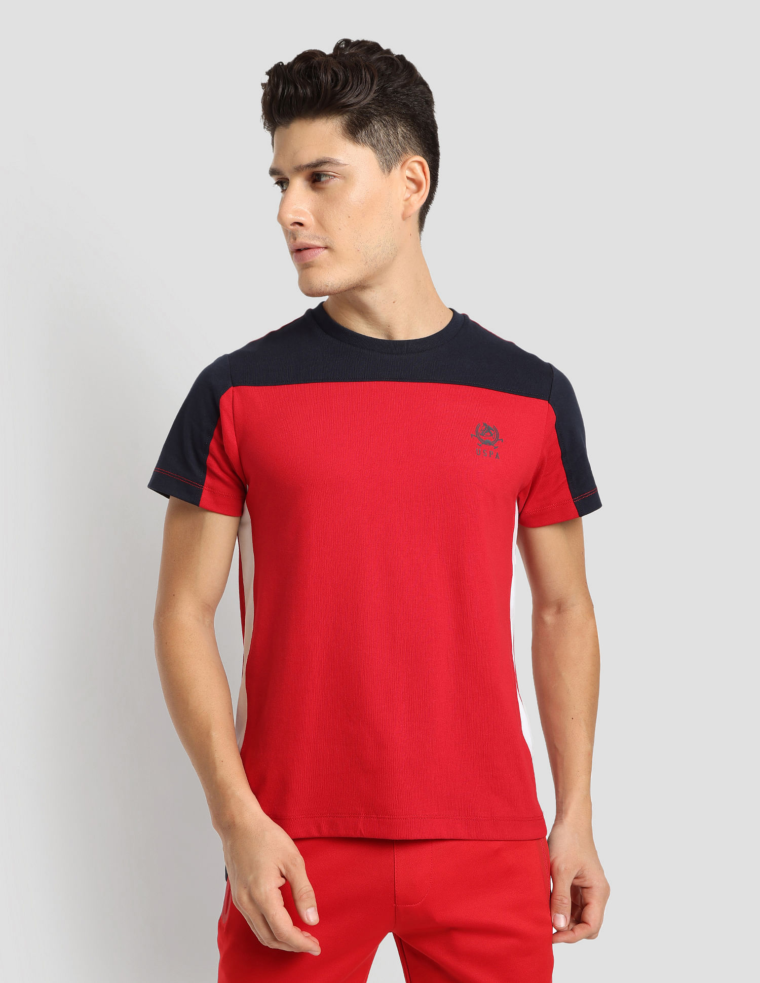 U.S. Polo Assn. Colour Block Active T-Shirt