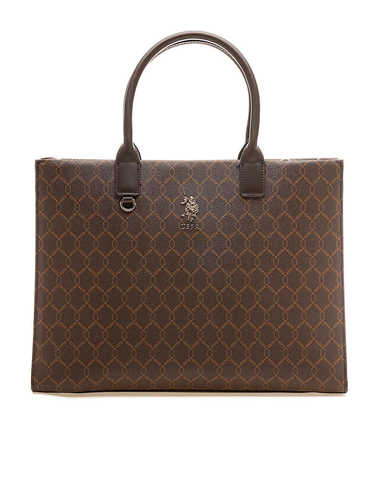 U.S. Polo Assn. Madison Monogram Tote Bag