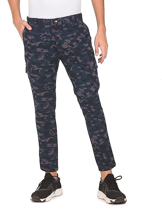 Men Business Casual Trousers Geometric Pattern Print Straight Long Pants  Mens Spring Autumn Fashion Streetwear Men Clothing - AliExpress