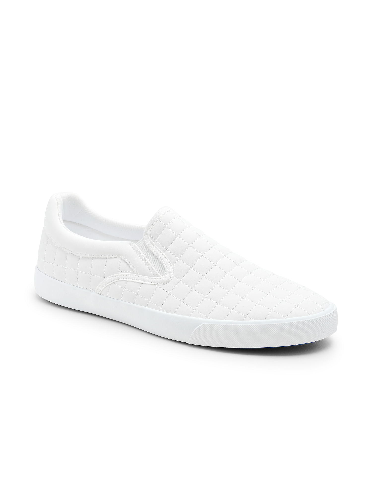 Flying Machine Men Textured Detroit Slip On Shoes