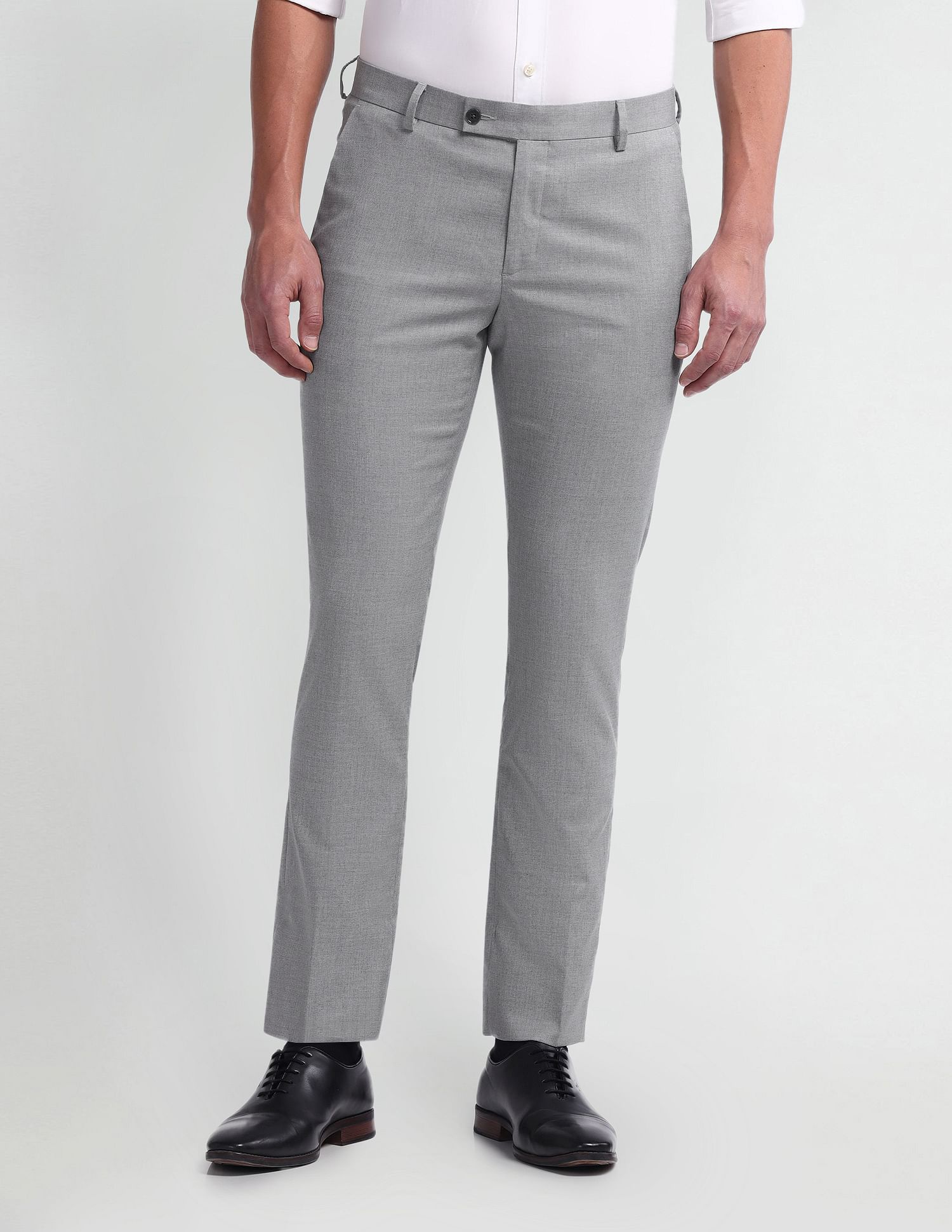 Arrow Mid Rise Tapered fit Trousers