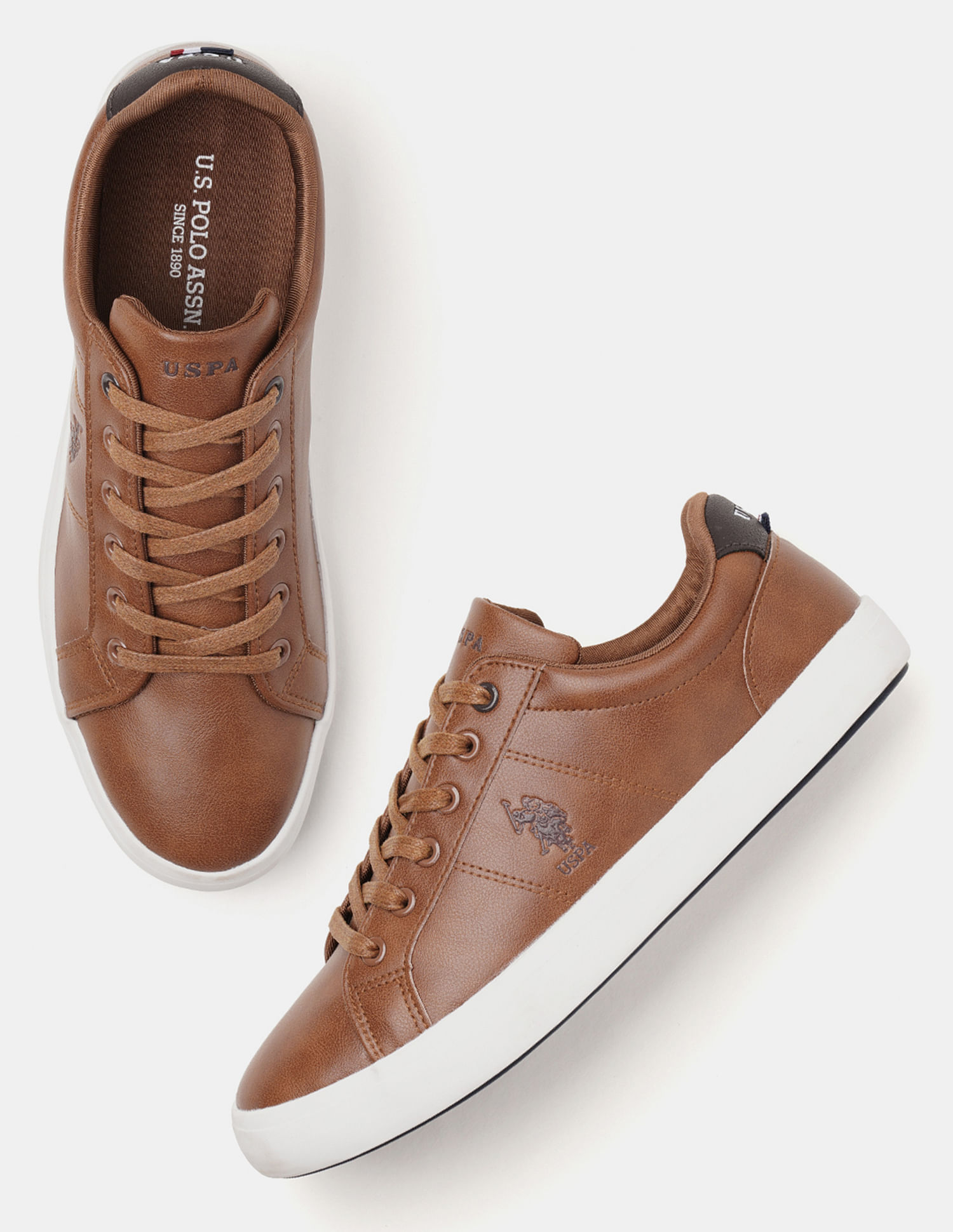 U.S. Polo Assn. Men Padry 2.0 Colour Blocked Sneakers