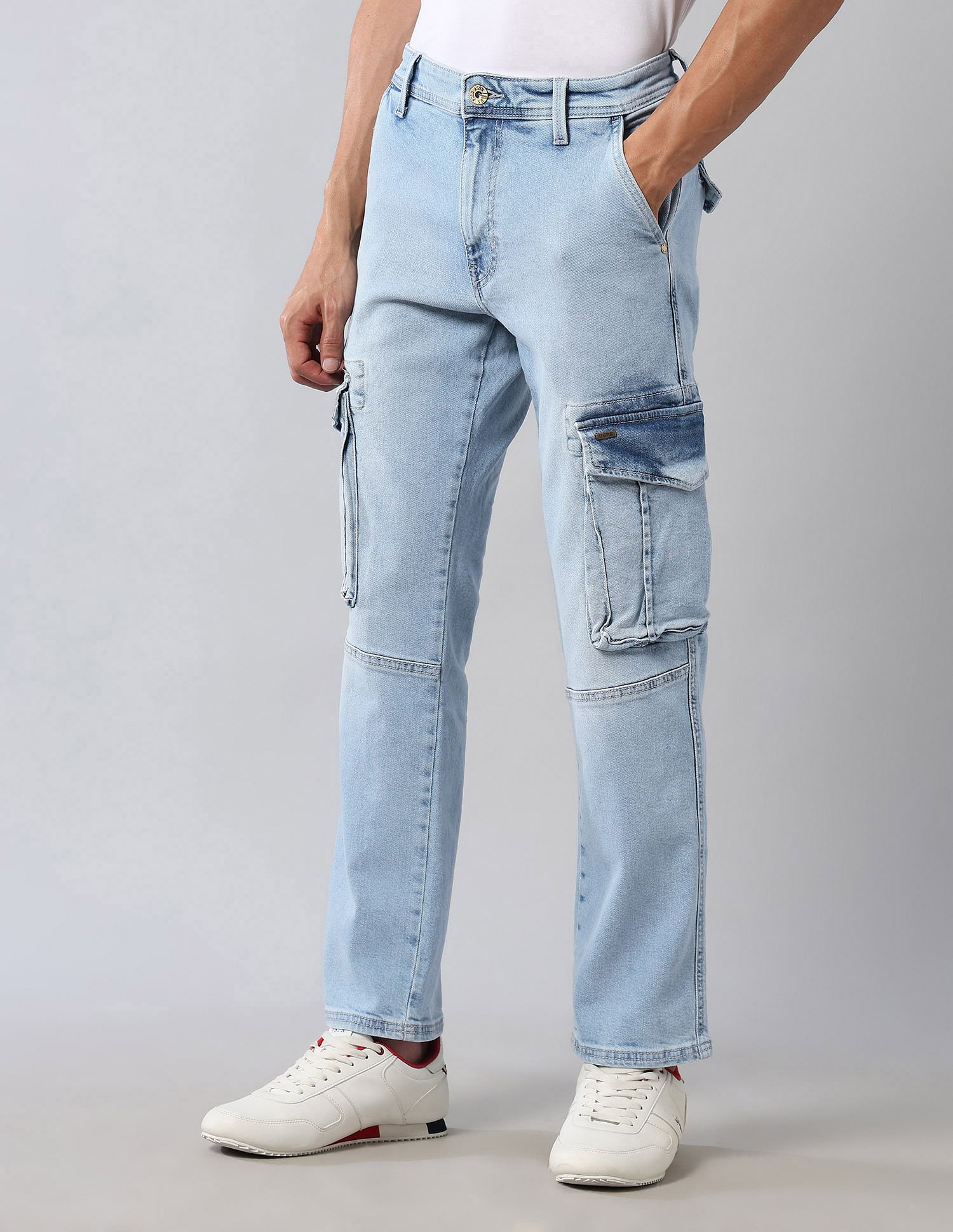 U.S. Polo Assn. Denim Co. Harold Slim Straight Fit Blue Jeans