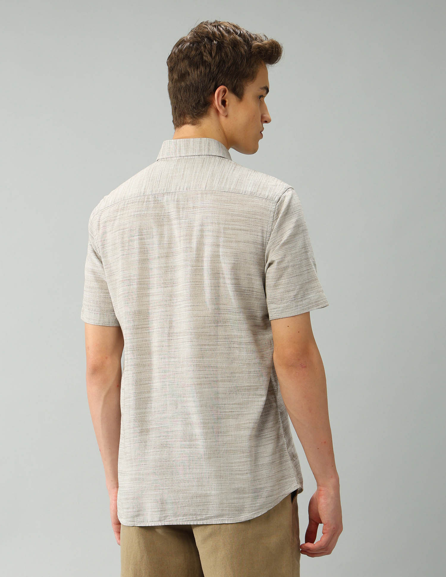 Arrow Sport Air Soft Regular Fit Abstract Shirt