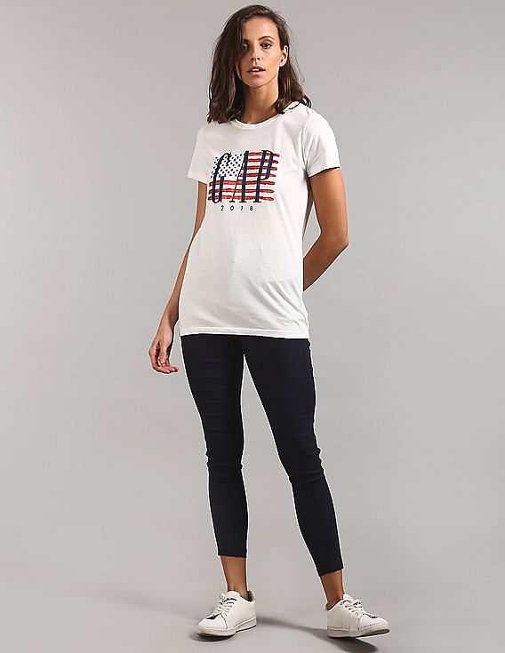 【G FORE】 GRAPHIC CREWNECK T-SHIRT(WOMEN) / 追跡付 Women's Apparel & Accessories – G/FORE