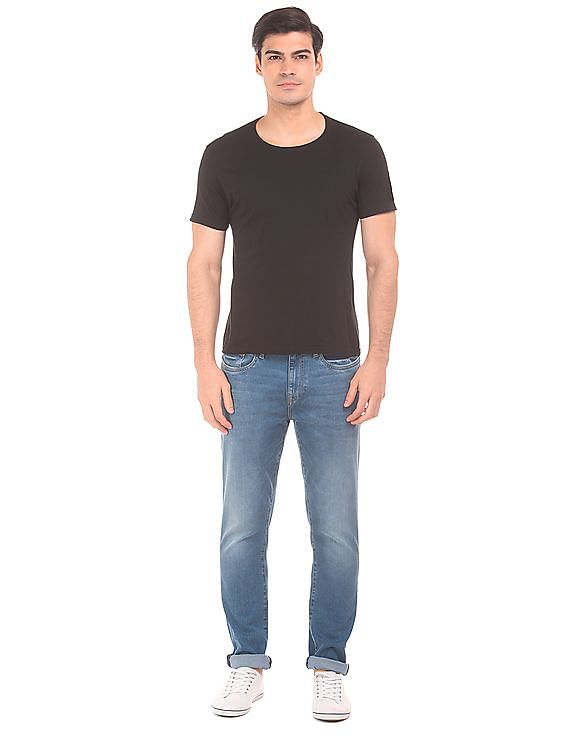 Aeropostale Washed Super Skinny Jeans