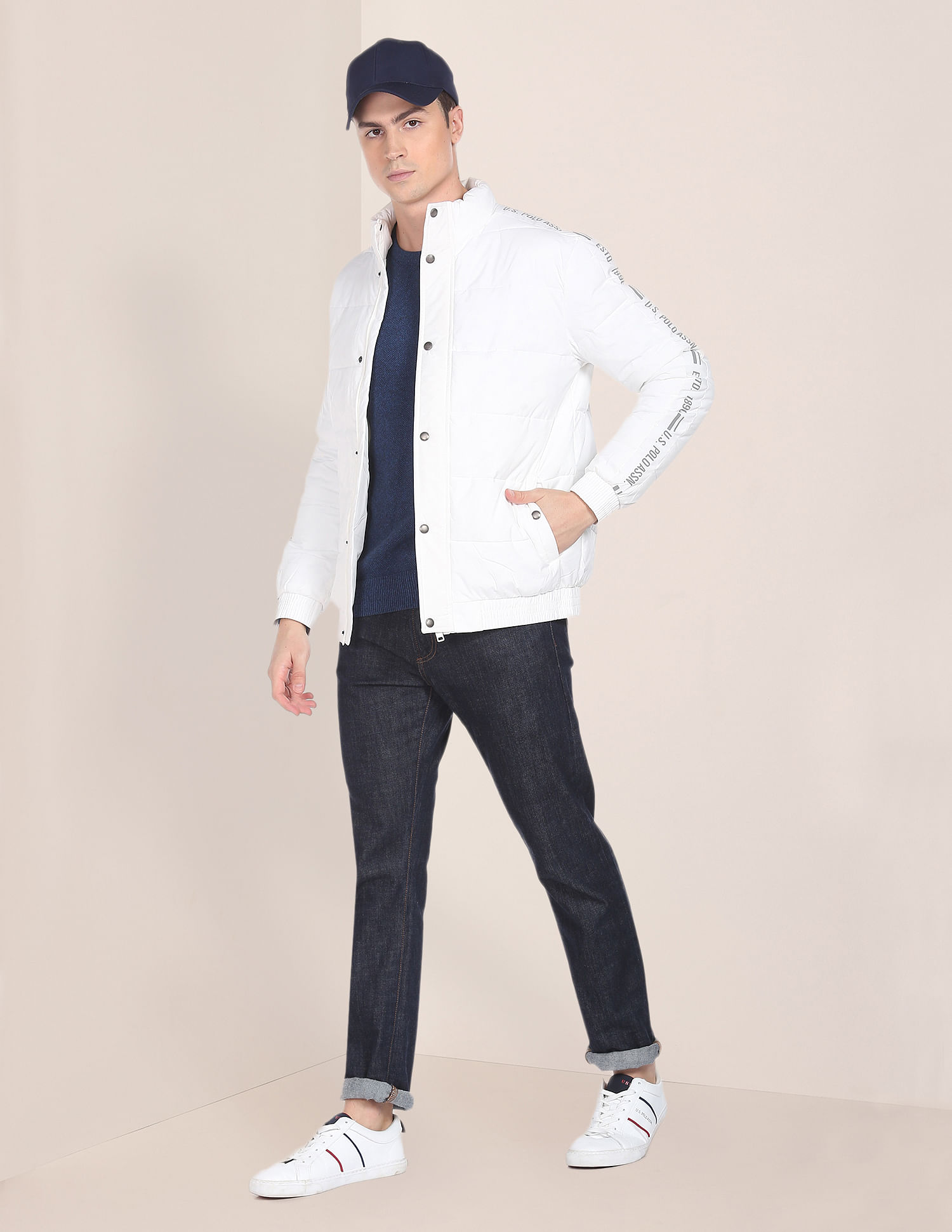 U.S. Polo Assn. Solid Hooded Jacket