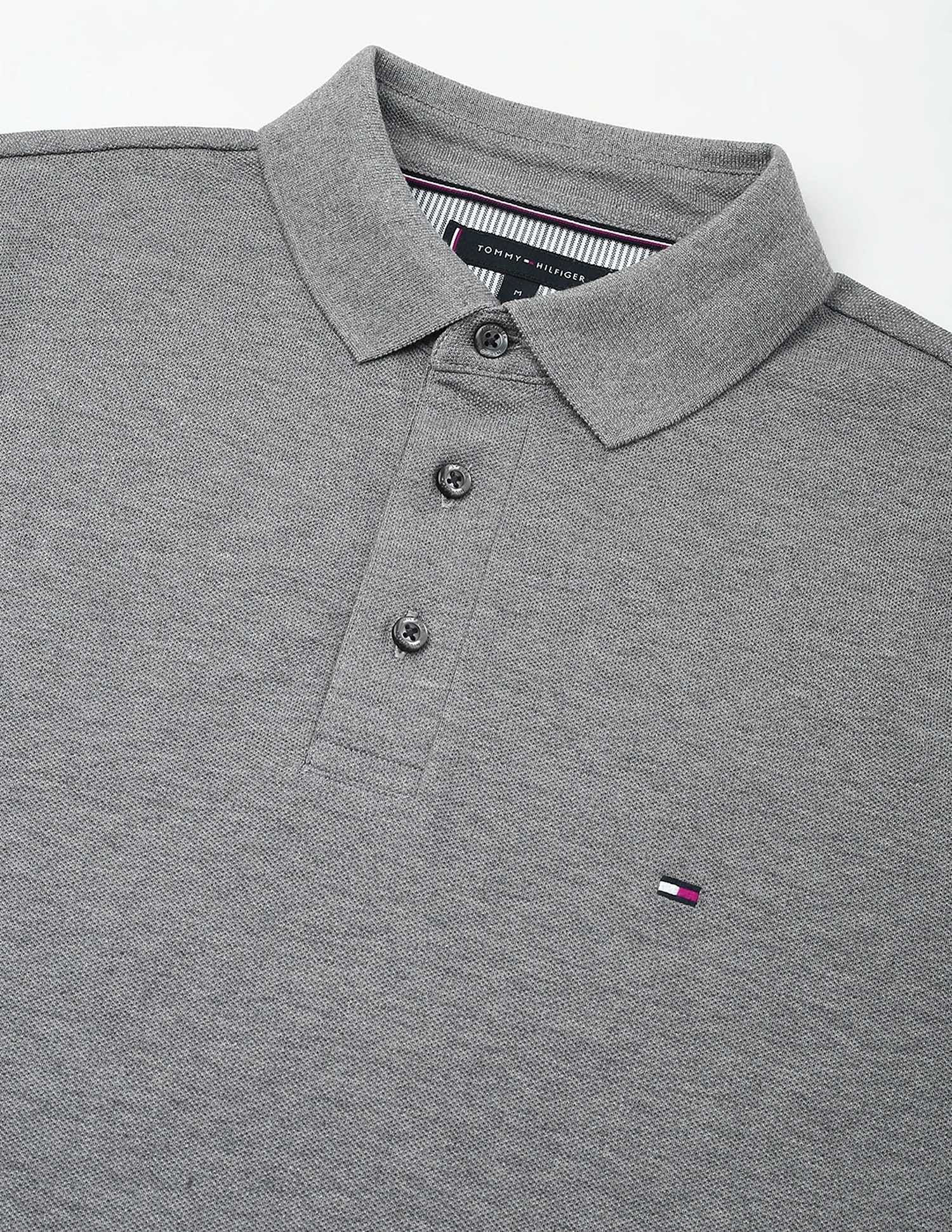 Tommy Hilfiger Printed Slim-Fit Cotton Polo Shirt