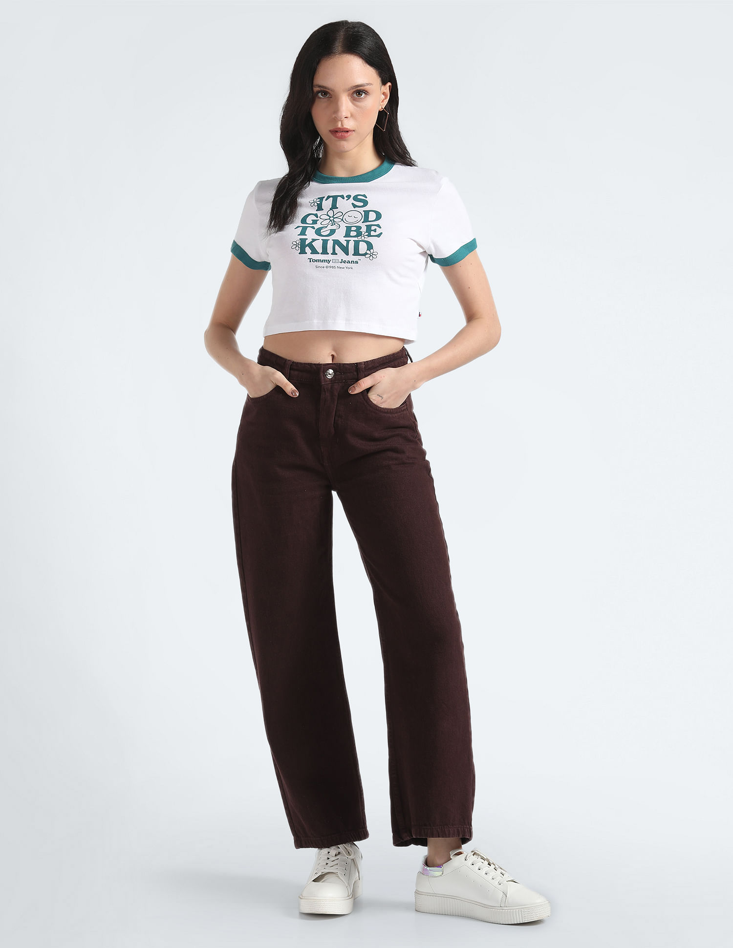 Tommy Hilfiger Sustainable Cropped T-Shirt