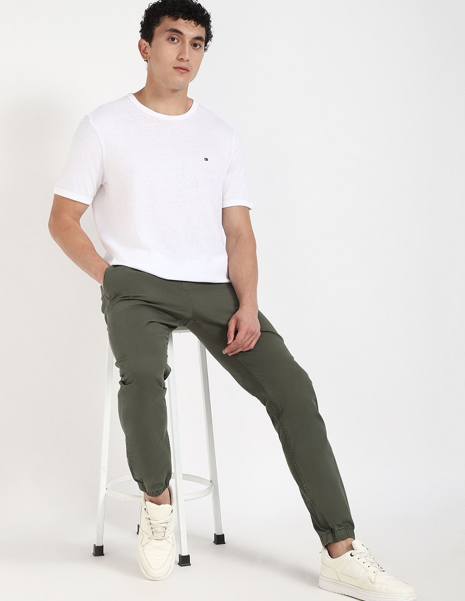 Tommy Hilfiger Solid Regular Fit T-shirt