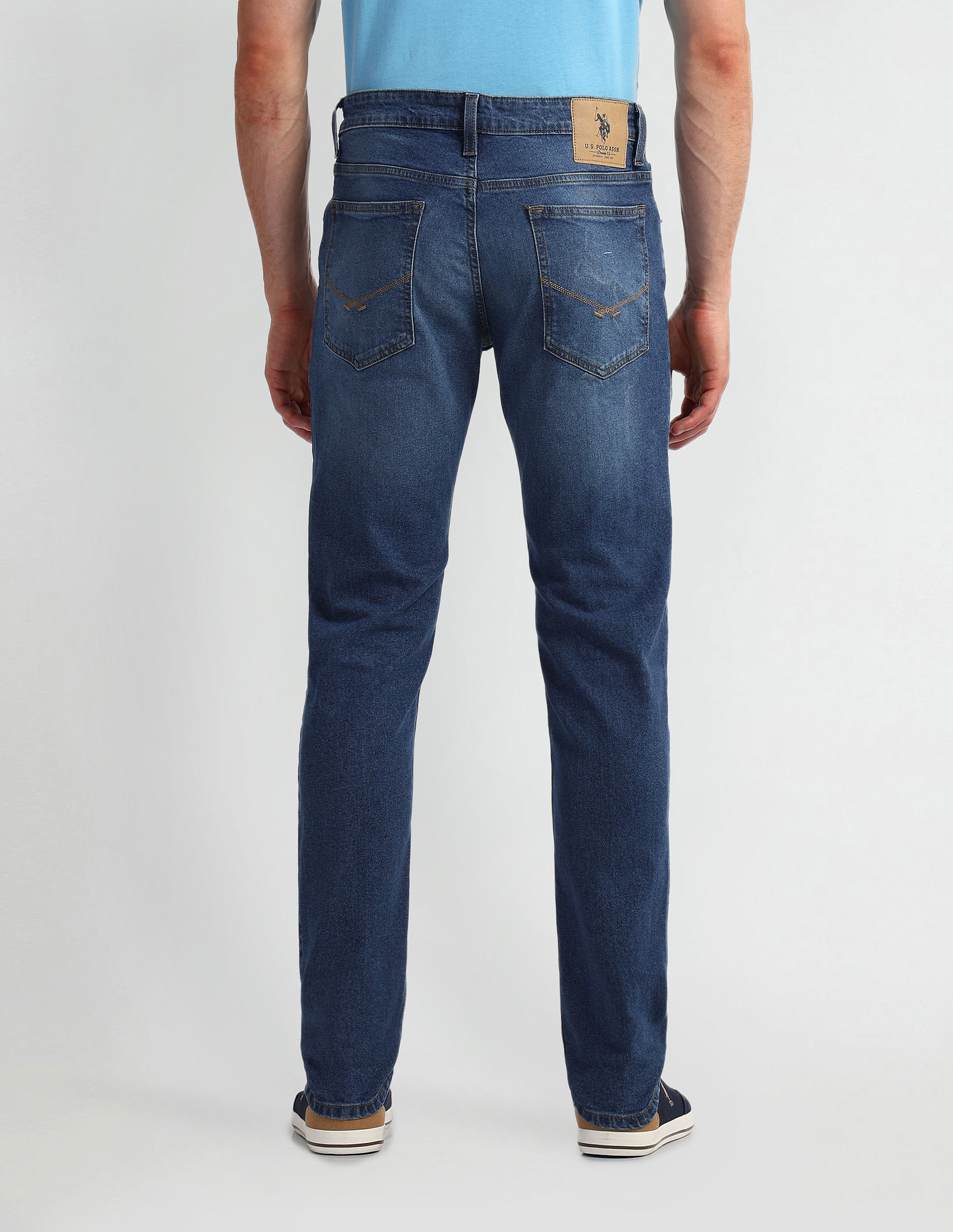 U.S. Polo Assn. Denim Co. Brandon Slim Fit Blue Jeans