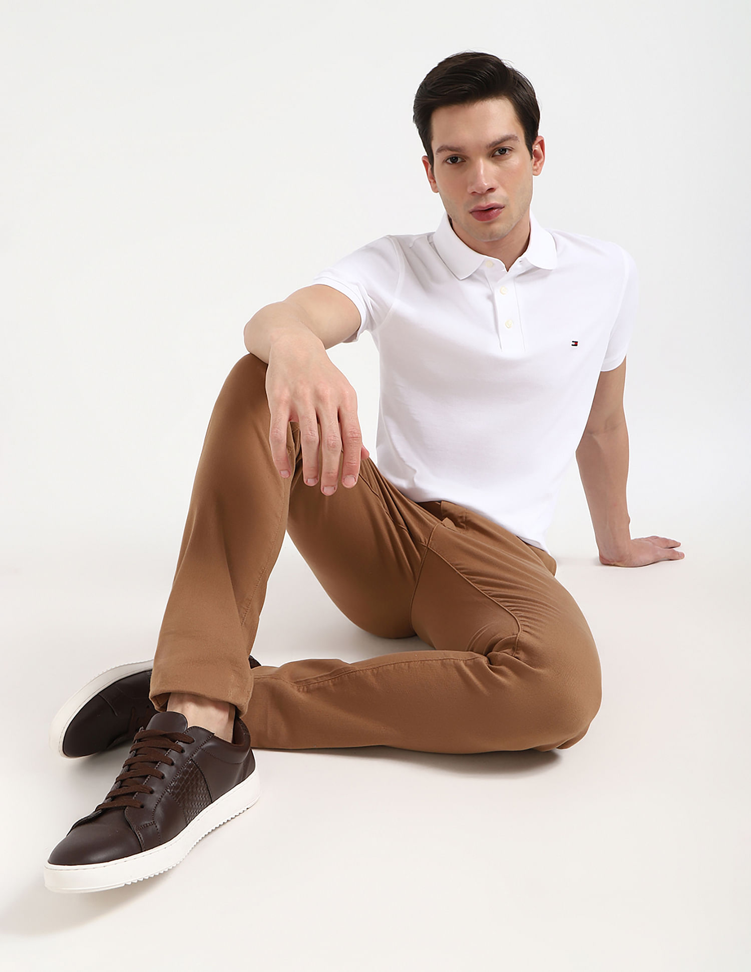 Tommy Hilfiger Solid Slim Fit POLO