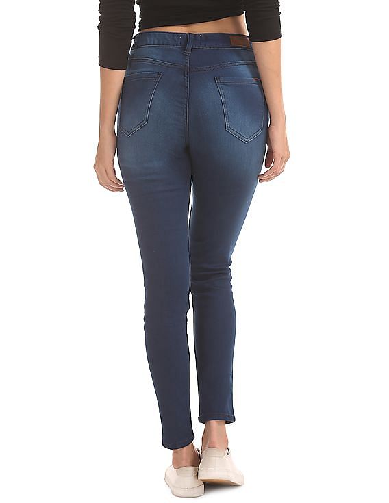 Flying Machine Women High Rise Skinny Fit Jeans