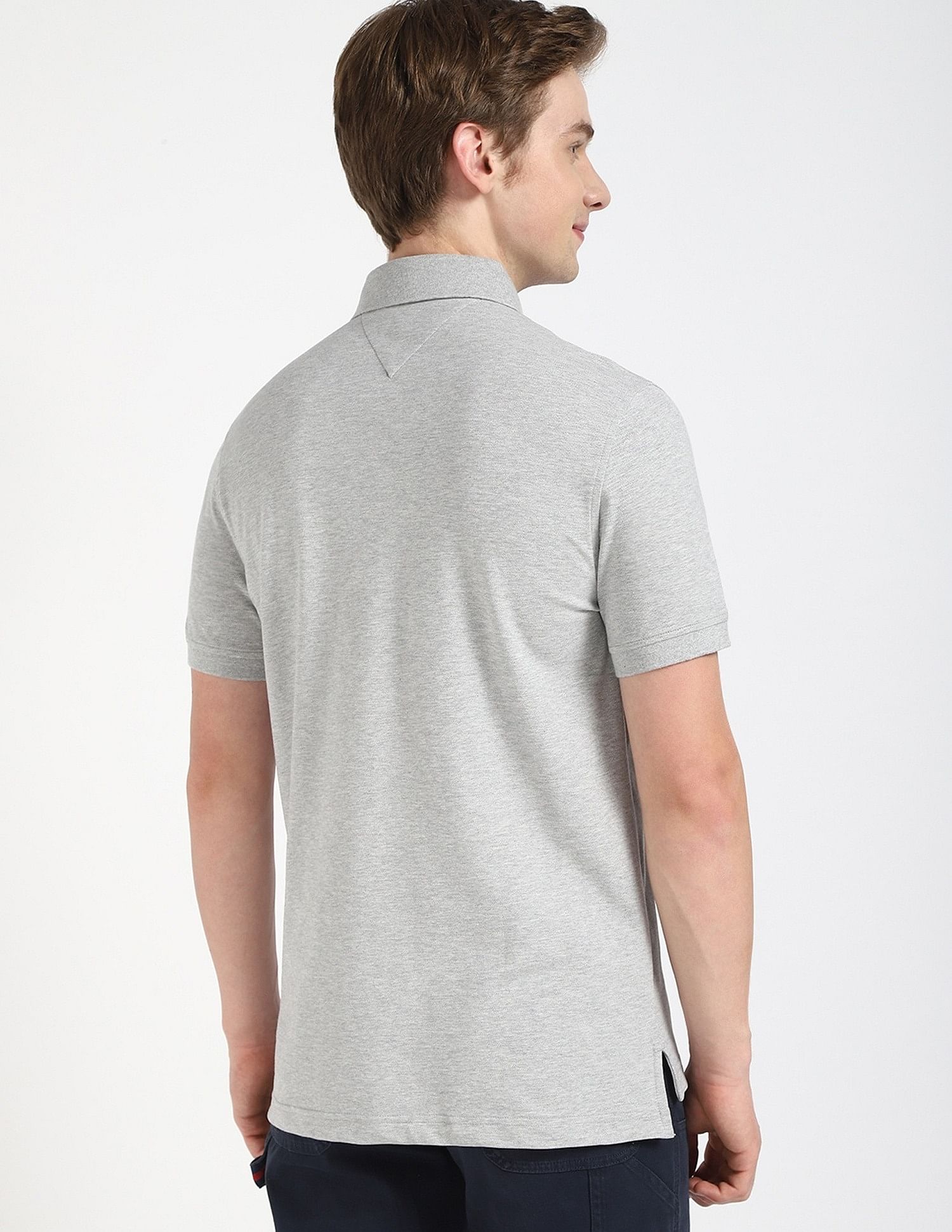 Tommy Hilfiger Solid Regular Fit Polo
