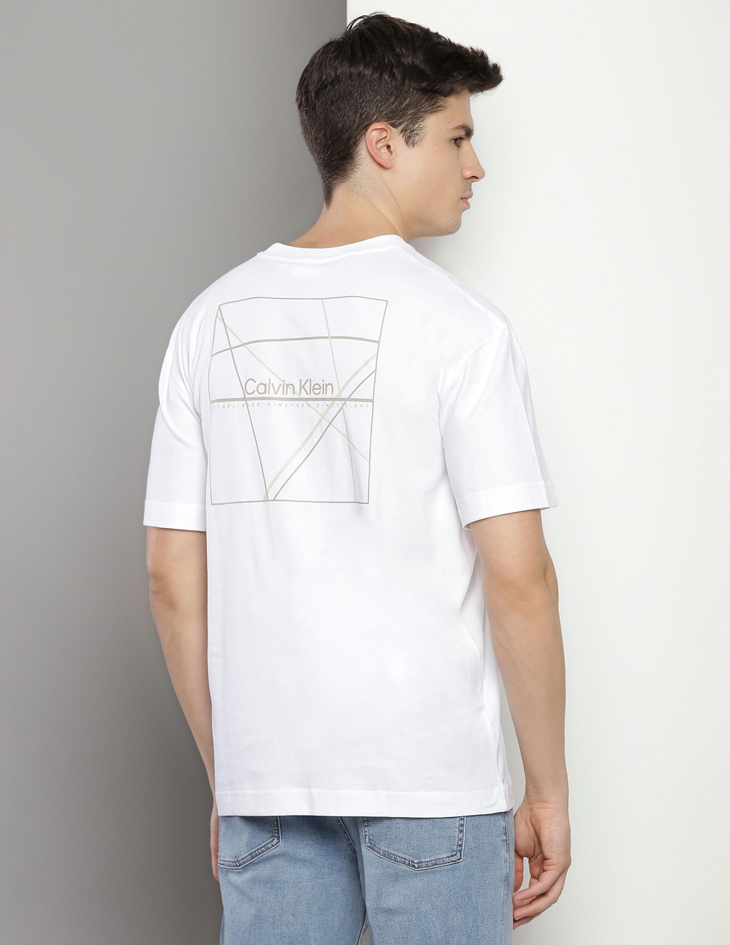 Calvin Klein Linear Back Graphic T-Shirt