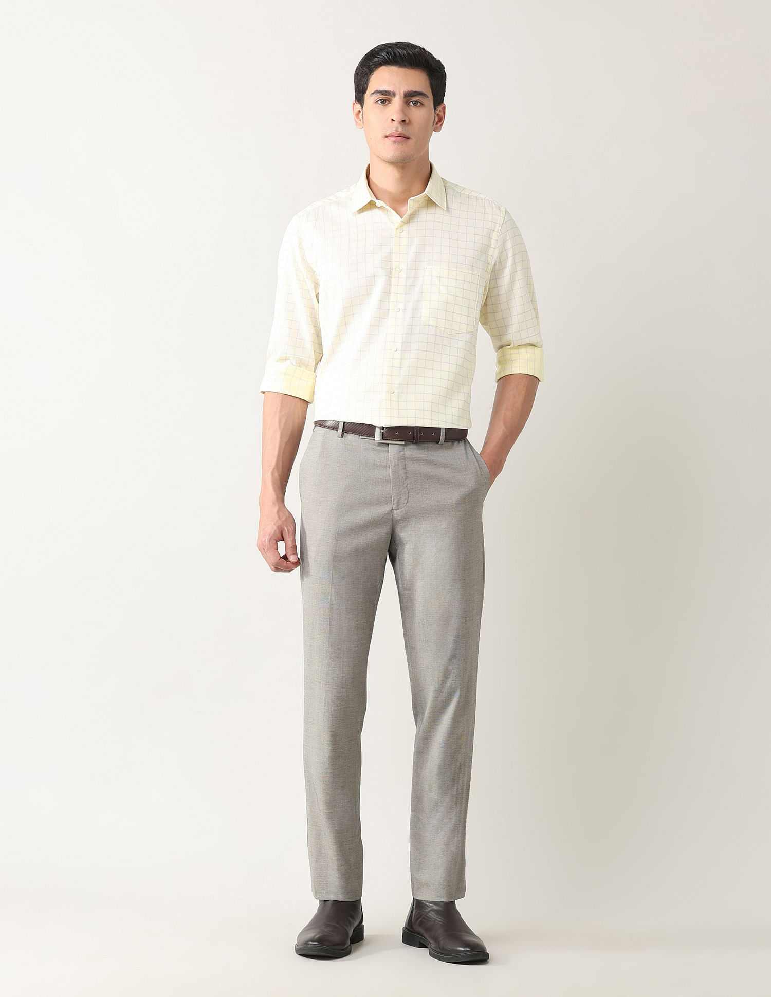 Arrow Windowpane Checked Liberty Classic Fit Shirt